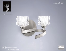 Ice SN Wall Lights Mantra Contemporary Wall Lights Ice SN Wall Lights Mantra Contemporary Wall Lights